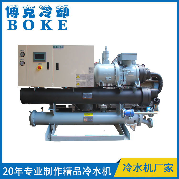 甘肅高頻淬火機(jī)淬火液冷卻用水冷螺桿式冷水機(jī)